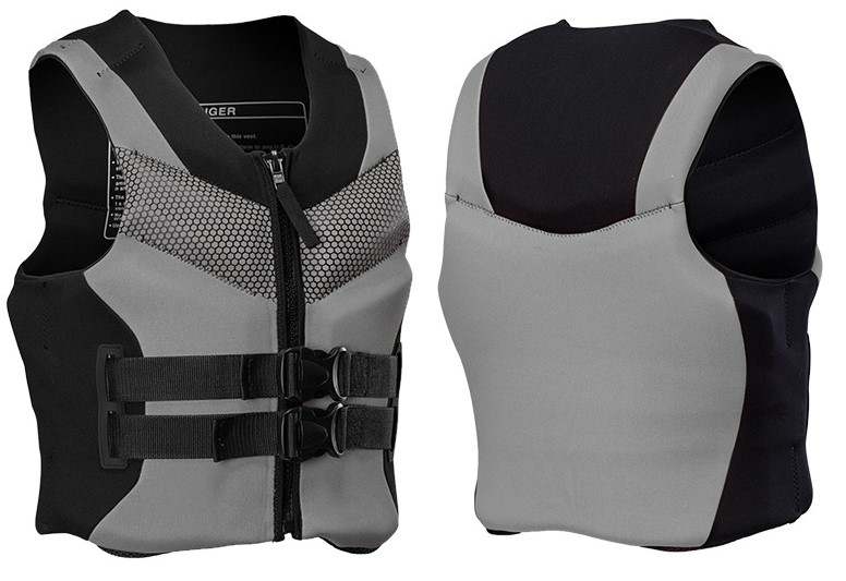 Adult Water Sport Life Jacket (2XL-3XL) Gray